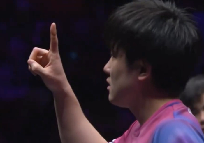 张本智和逆转林昀儒复仇成功 重庆赛半决赛迎战