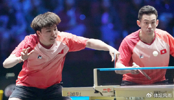 法国组合完胜中国香港组合 黄镇廷陈颢桦止步