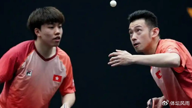 法国组合完胜中国香港组合 黄镇廷陈颢桦止步