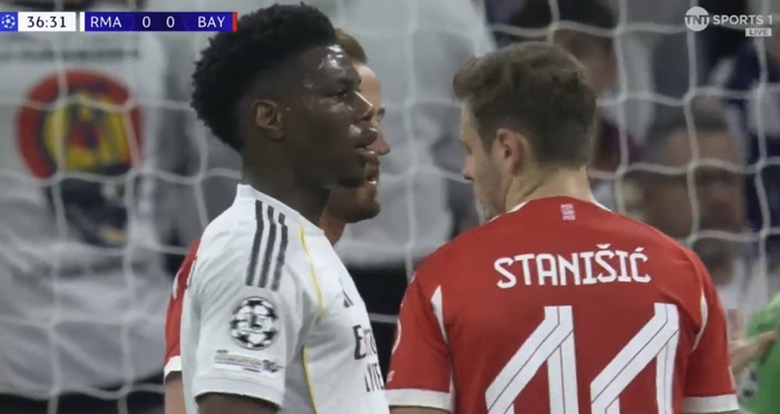 皇马中场琼阿梅尼欧冠赛场怒斥裁判判罚尺度不